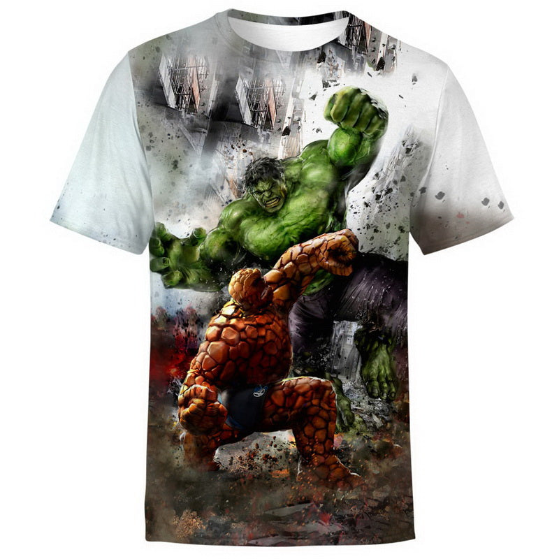 World War Hulk and Thing Hoodie / T-Shirt