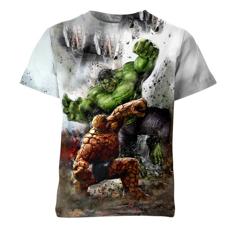 World War Hulk and Thing Hoodie / T-Shirt