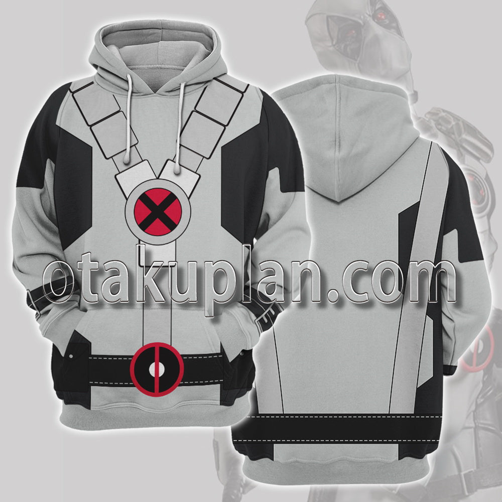 X Force Dead Man 2 Battle Suit Cosplay Hoodie