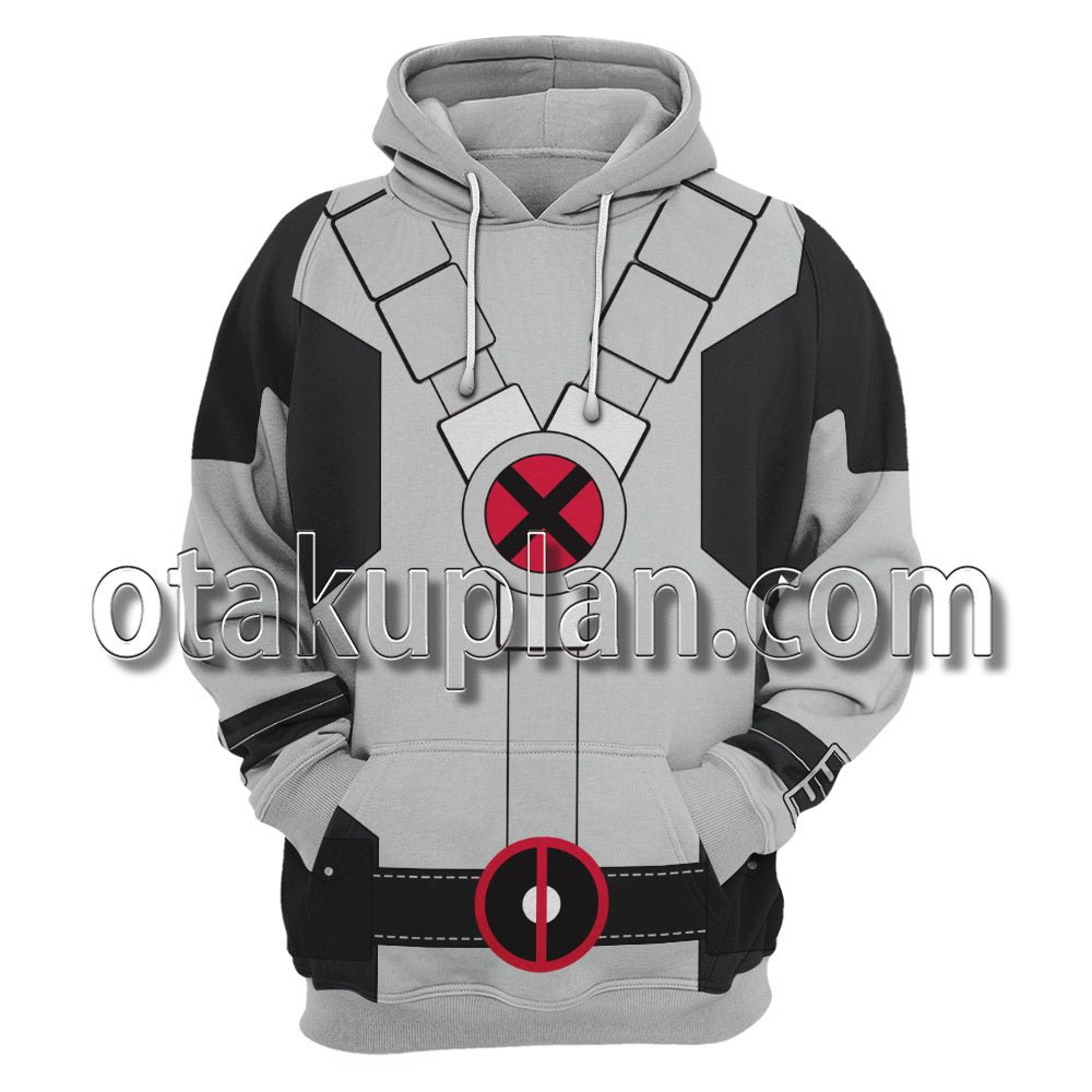 X Force Dead Man 2 Battle Suit Cosplay Hoodie