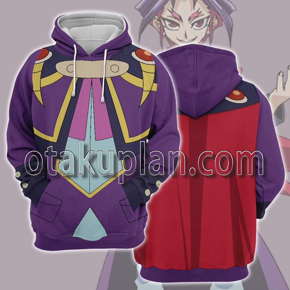 Yu-Gi-Oh ARC-V Yuri 3d Cosplay Hoodie