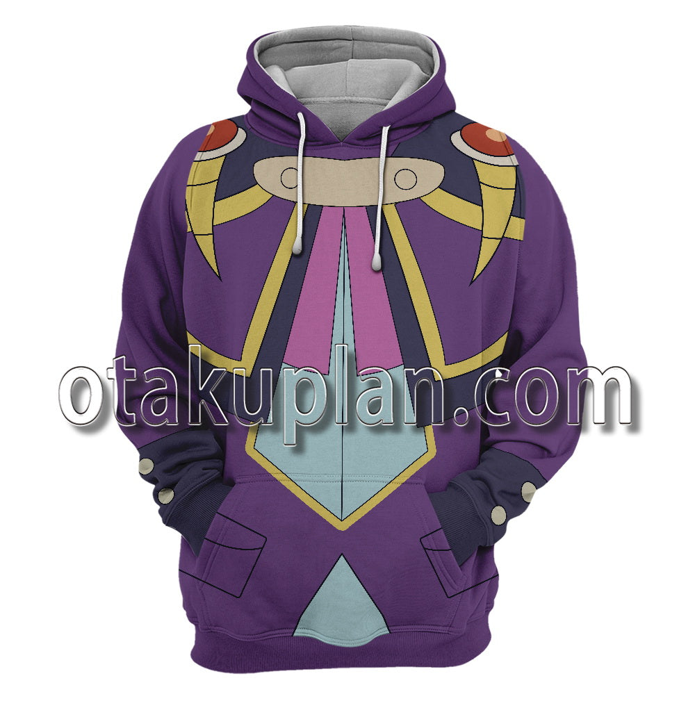 Yu-Gi-Oh ARC-V Yuri 3d Cosplay Hoodie