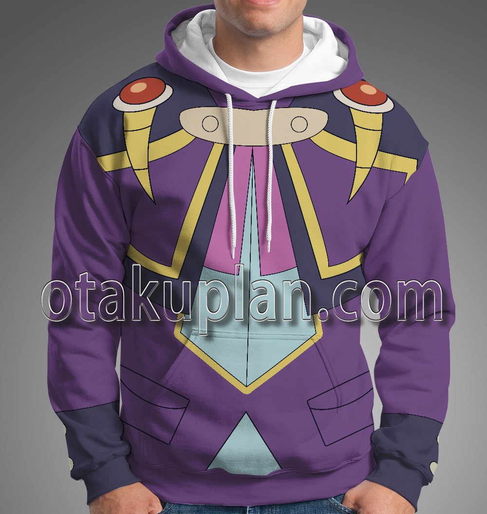 Yu-Gi-Oh ARC-V Yuri 3d Cosplay Hoodie
